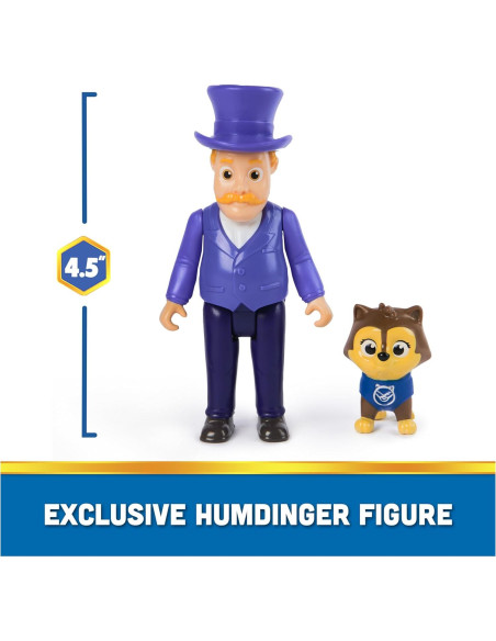 Conjunto de Figuras Paw Patrol Chase y Alcalde Humdinger Conjunto de Figuras Paw Patrol Chase y Alcalde Humdinger
