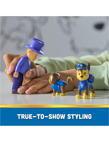 Conjunto de Figuras Paw Patrol Chase y Alcalde Humdinger Conjunto de Figuras Paw Patrol Chase y Alcalde Humdinger