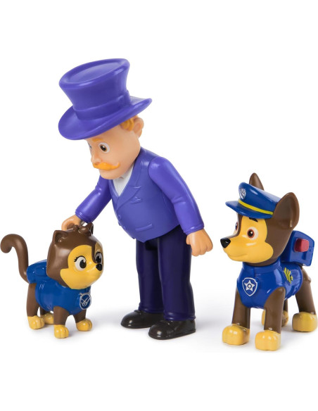 Conjunto de Figuras Paw Patrol Chase y Alcalde Humdinger Conjunto de Figuras Paw Patrol Chase y Alcalde Humdinger