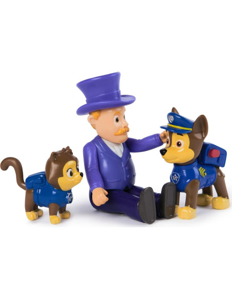 Conjunto de Figuras Paw Patrol Chase y Alcalde Humdinger Conjunto de Figuras Paw Patrol Chase y Alcalde Humdinger