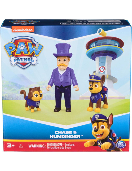 Conjunto de Figuras Paw Patrol Chase y Alcalde Humdinger Conjunto de Figuras Paw Patrol Chase y Alcalde Humdinger