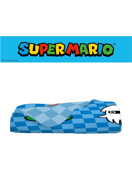 Manta Super Mario Bros Franco 157x228 cm Suave y Colorida Manta Super Mario Bros Franco 157x228 cm Suave y Colorida