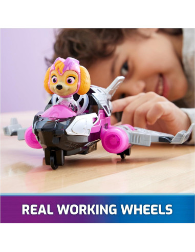 Peluches Aplastables PAW Patrol Skye 20 cm para Niños