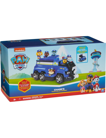 Vehículo PAW Patrol Chase con 6 figuras de acción Vehículo PAW Patrol Chase con 6 figuras de acción