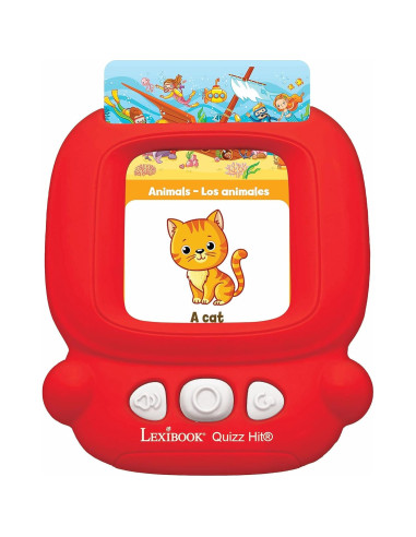 Lector de Tarjetas Interactivas Lexibook JCR10i2 Bilingüe