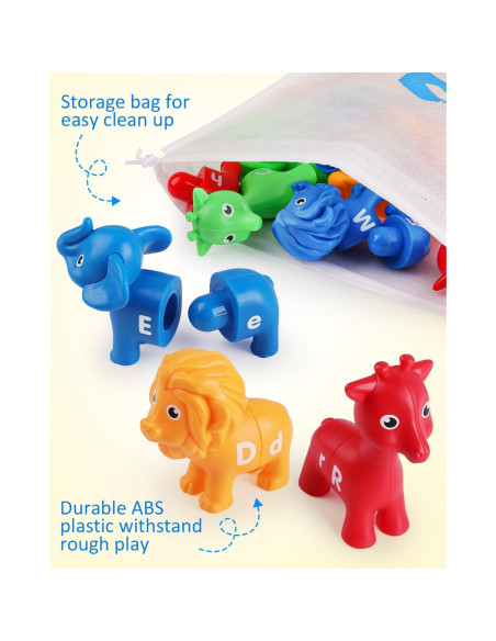 Juego Educativo de Emparejamiento de Letras Coogam 26PCS Juego Educativo de Emparejamiento de Letras Coogam 26PCS