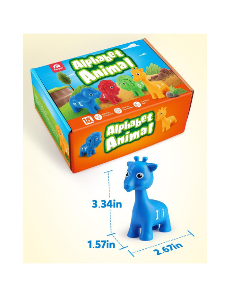 Juego Educativo de Emparejamiento de Letras Coogam 26PCS Juego Educativo de Emparejamiento de Letras Coogam 26PCS