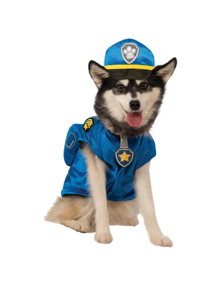 Disfraz perro Chase Paw Patrol Rubie's Extra Grande Disfraz perro Chase Paw Patrol Rubie's Extra Grande