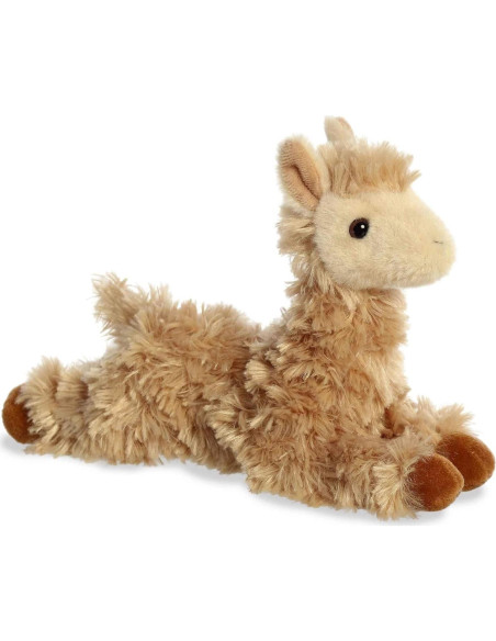 Peluche Llama Louis Mini Flopsie Aurora 21.5 cm Marrón Peluche Llama Louis Mini Flopsie Aurora 21.5 cm Marrón