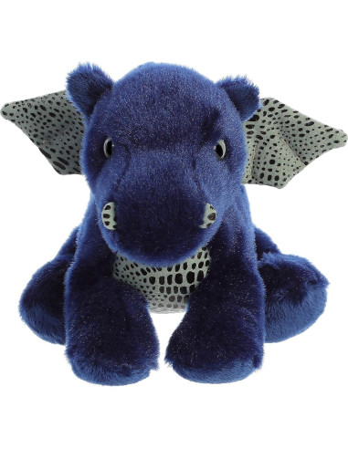 Peluche Dragón Zafiro Mini Flopsie Aurora 20 cm Azul