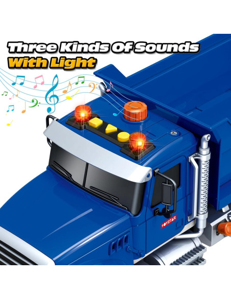 Camión Volquete SpringFlower 38 cm con Sonido y Luz Camión Volquete SpringFlower 38 cm con Sonido y Luz