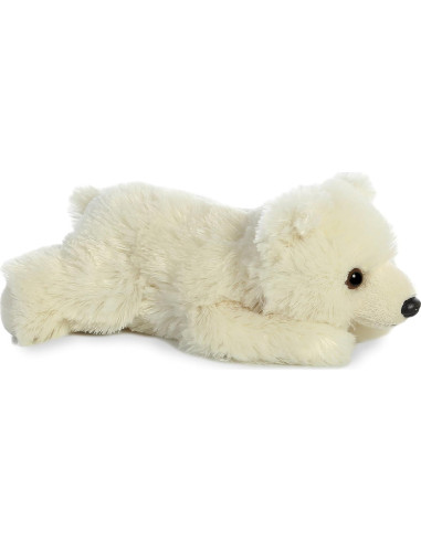 Peluche Oso Polar Aurora Mini Flopsie 20 cm Suave