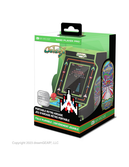 Máquina Arcade My Arcade Galaga Mini 2.4" Color Retro Máquina Arcade My Arcade Galaga Mini 2.4" Color Retro