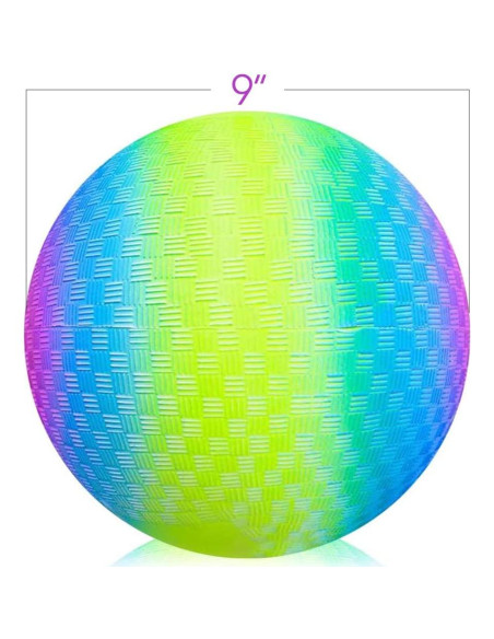 Bola de Juego Arcoíris ArtCreativity 22,86 cm con Bomba Bola de Juego Arcoíris ArtCreativity 22,86 cm con Bomba