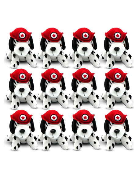 Paquete de 12 Peluches Dálmatas 4E's Novelty - Suaves y Adorables Paquete de 12 Peluches Dálmatas 4E's Novelty - Suaves y Adorables