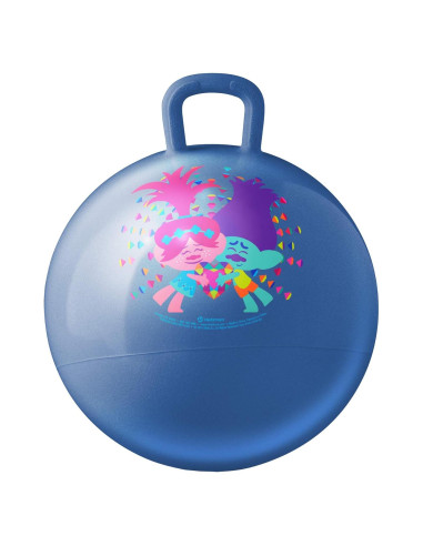 Pelota de Salto Hedstrom Trolls 2 38 cm con Mango
