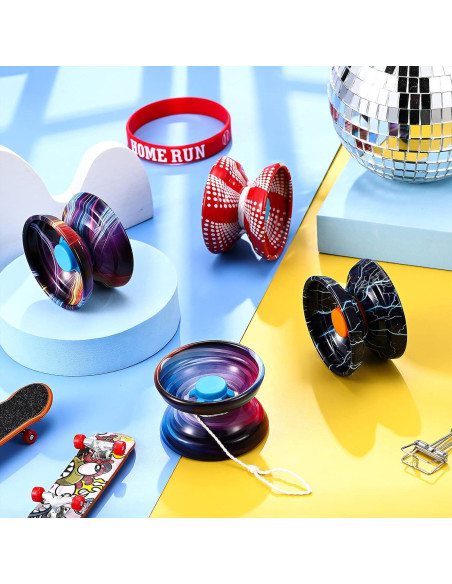 Yoyo Chalyna Responsable 4 Piezas Metal Trucos Niños Yoyo Chalyna Responsable 4 Piezas Metal Trucos Niños