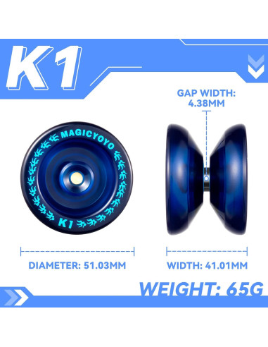 Yoyo MAGICYOYO K1 Responsivo para Niños + Accesorios