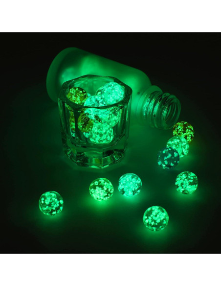 48 Canicas Brillantes Luminiscentes Sumind 1.4 CM Colores Mixtos 48 Canicas Brillantes Luminiscentes Sumind 1.4 CM Colores Mixtos