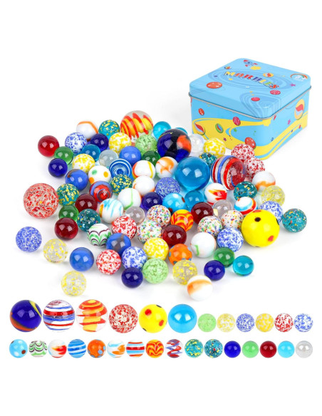 Canicas Coloridas 3 Nutrias 85PCS Juguete Educativo Canicas Coloridas 3 Nutrias 85PCS Juguete Educativo