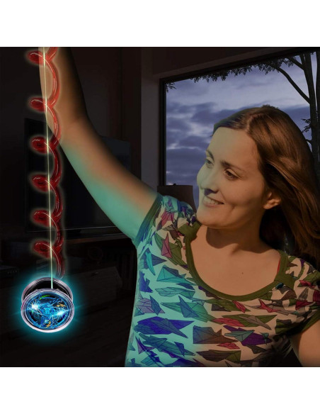 Yoyos Metálicos Iluminados ArtCreativity Set de 3 para Niños Yoyos Metálicos Iluminados ArtCreativity Set de 3 para Niños