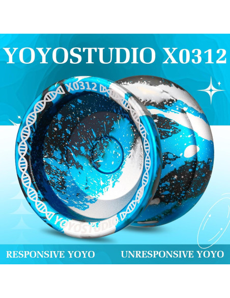 Yoyo Profesional YOYOSTUDIO X0312 para Adultos y Niños Yoyo Profesional YOYOSTUDIO X0312 para Adultos y Niños