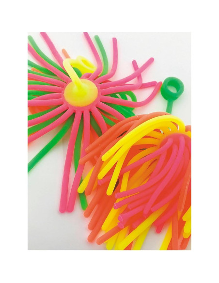 Pelotas de Noodle Neón Grandes Fun Express Set de 12 Pelotas de Noodle Neón Grandes Fun Express Set de 12