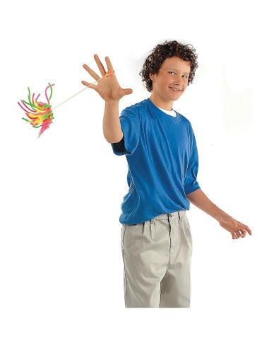 Pelotas de Noodle Neón Grandes Fun Express Set de 12