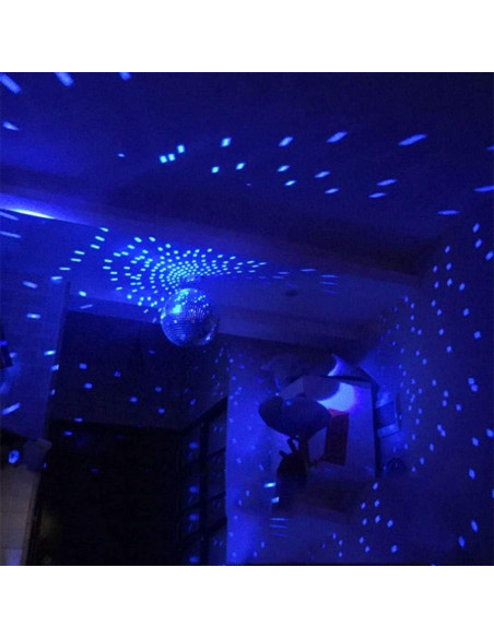 Luz de bola de discoteca Jinda Audio 3W LED azul Luz de bola de discoteca Jinda Audio 3W LED azul