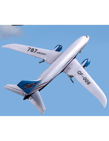 Avión RC OTSTOY 787 Dreamliner 550mm 3 Canales Listo para Volar Avión RC OTSTOY 787 Dreamliner 550mm 3 Canales Listo para Volar