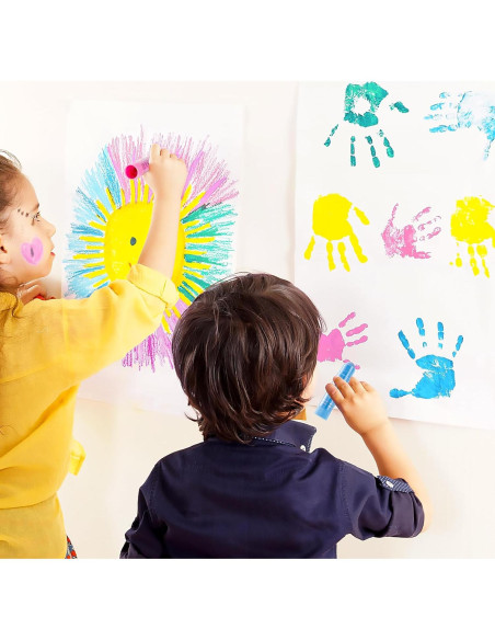 Barras de Pintura Tempera Shuttle Art 15 Colores Lavables Barras de Pintura Tempera Shuttle Art 15 Colores Lavables