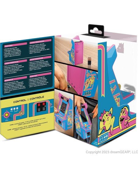 Mi Arcade Ms. Pac-Man Micro Player Pro 6.99 cm Retro Mi Arcade Ms. Pac-Man Micro Player Pro 6.99 cm Retro