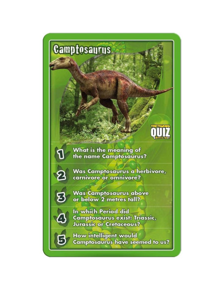 Top Trumps Dinosaurios - Juego de Preguntas Educativo Top Trumps Dinosaurios - Juego de Preguntas Educativo