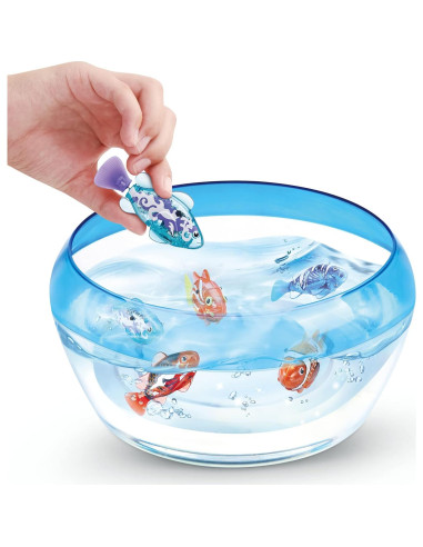 Robo Fish ZURU Serie 2 Paquete de 2 Rosa Fucsia y Rosa