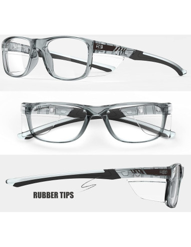 Gafas de Seguridad HTS TR90NZZ Pequeñas con Protectores Laterales