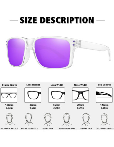 Gafas de sol polarizadas MEETSUN UV400 para deportes y pesca