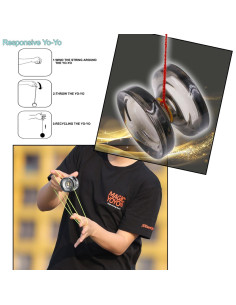 Yo-yo Profesional MAGICYOYO K2 Responsivo para Principiantes 2