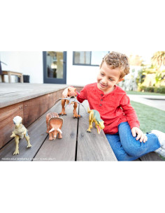 Figura de Acción Triceratops Roarivores Mattel 26.67cm 2