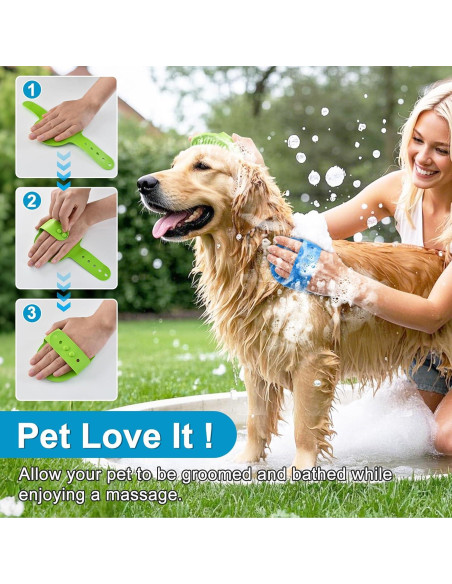 Set de Cepillos de Aseo para Perros Enmaipet 4 en 1 con Guantes Set de Cepillos de Aseo para Perros Enmaipet 4 en 1 con Guantes