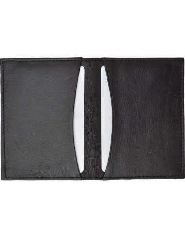 Billetera Mini de Cuero Genuino Marshal Compacta para Tarjetas