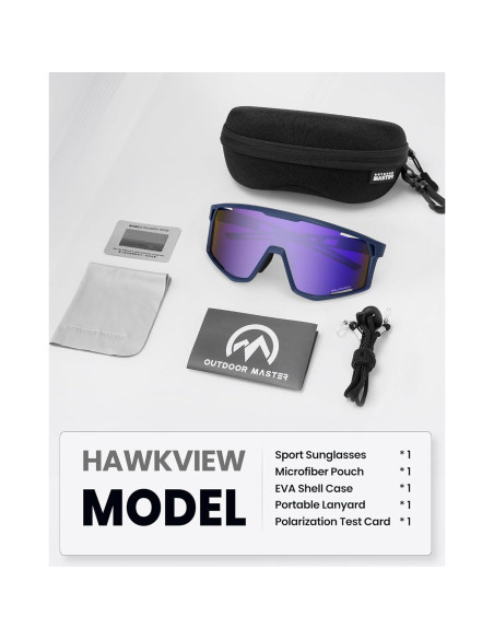Gafas de sol OutdoorMaster HawkView polarizadas UV400 Gafas de sol OutdoorMaster HawkView polarizadas UV400