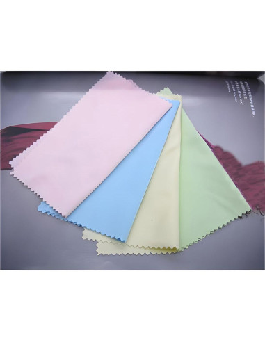 100 Paños de Microfibra Lavables Banfluxion para Limpiar Lentes