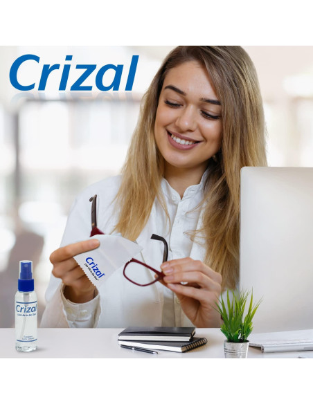 Spray Limpiador de Gafas Crizal 2oz - Paquete de 4 Spray Limpiador de Gafas Crizal 2oz - Paquete de 4