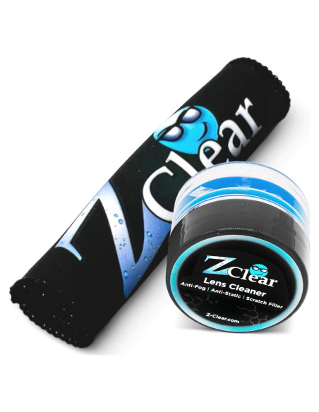 Pasta Limpiadora de Lentes Zclear - Antivaho y Paño Microfibra Pasta Limpiadora de Lentes Zclear - Antivaho y Paño Microfibra