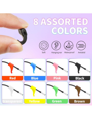 Correas para Gafas Niños - Silicona Antideslizante 8 Colores