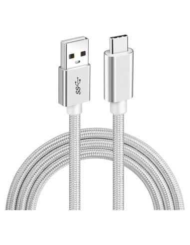 Cable de Datos Vortex USB Tipo-C 2m Carga Rápida 3A