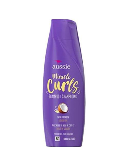 Conjunto Champú y Acondicionador Aussie Miracle Curls 360ml Conjunto Champú y Acondicionador Aussie Miracle Curls 360ml