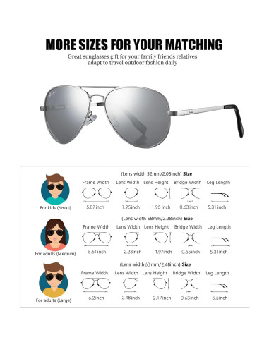 Gafas de sol Pro Acme polarizadas 58mm UV protección