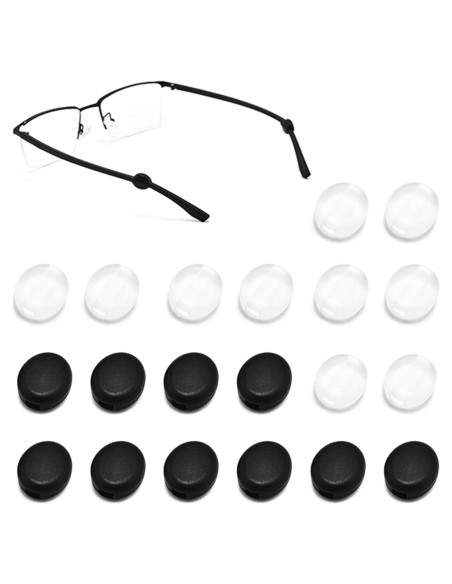 Agarraderas de Gafas Lvvfit Silicona Antideslizante 10 Pares Agarraderas de Gafas Lvvfit Silicona Antideslizante 10 Pares
