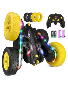 Coche RC Jimdella Acrobacias 360 LED Todo Terreno